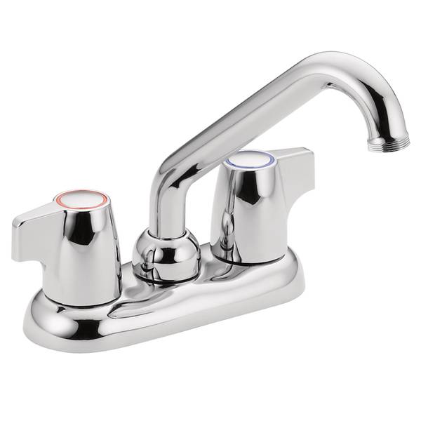 Photo of Chateau Chrome Two-Handle Low Arc Laundry Faucet