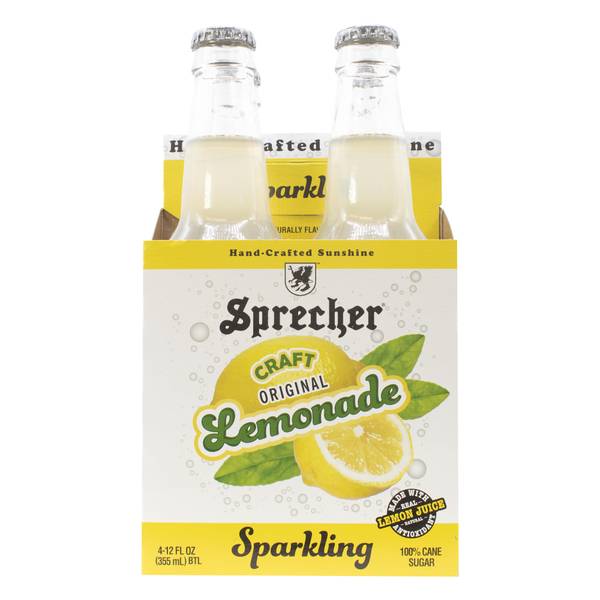 Photo of 4-Pack 12 oz Sparkling Original Lemonade