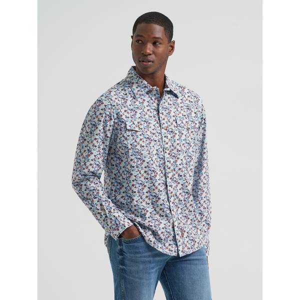 Photo of Men's Retro Snap Button Shirt