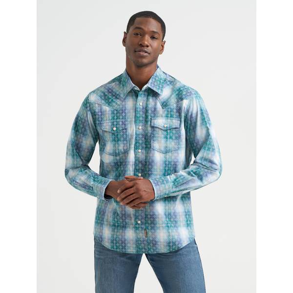 Photo of Men's Retro Snap Button Shirt