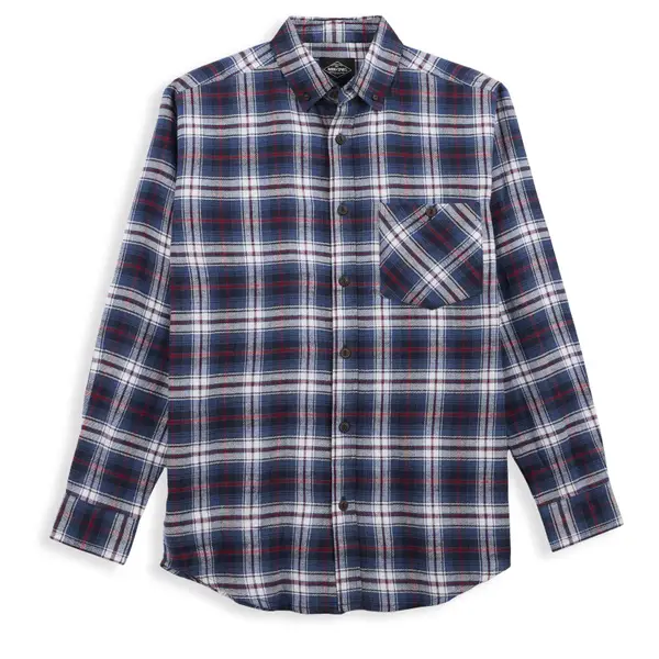 Work N' Sport Men's Long Sleeve Cambridge Midweight Flannel