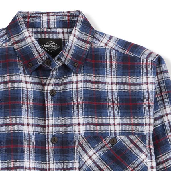 Work N' Sport Men's Long Sleeve Cambridge Midweight Flannel