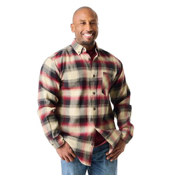 Photo of Men's Long Sleeve Cambridge Midweight Flannel