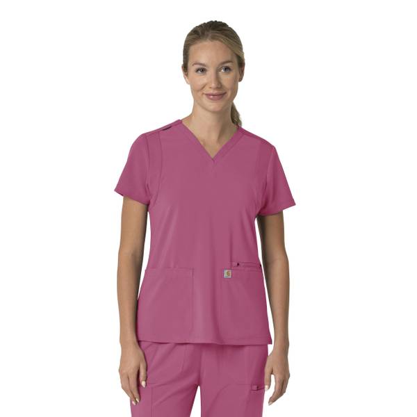 Photo of Women's Force Cross-Flex Flex Panel V-Neck Scrub Top