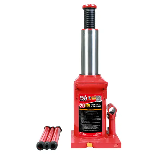 Big Red 20 Ton Low Profile Hydraulic Bottle Jack - TCH92004D