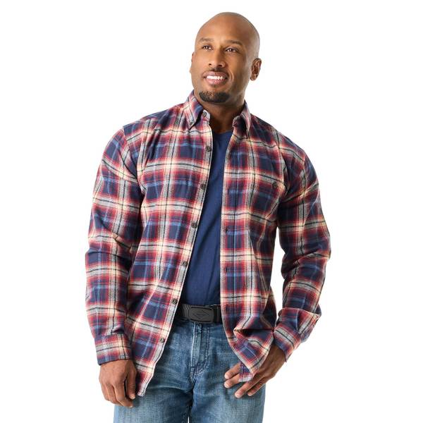 Photo of Men's Long Sleeve Flannel Shirt