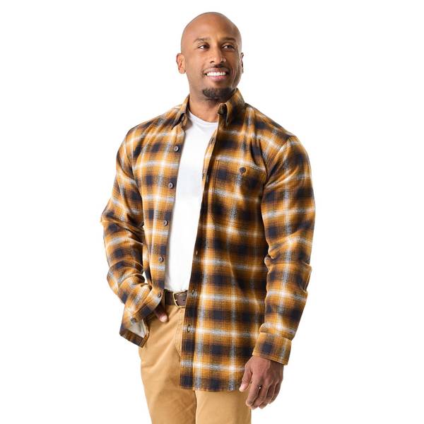 Photo of Men's Long Sleeve Flannel Shirt