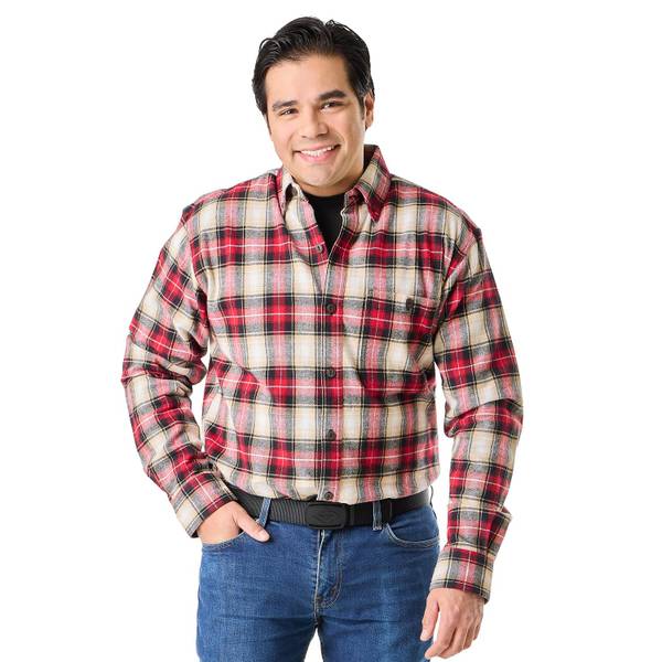 Photo of Men's Long Sleeve Flannel Shirt