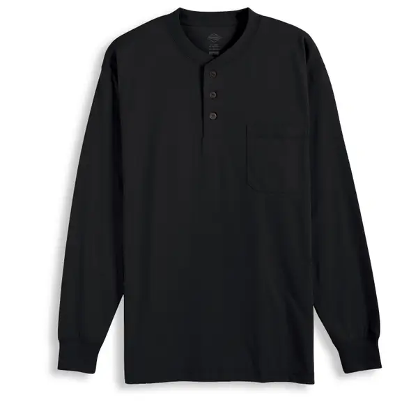 シャツ/ブラウス(長袖/七分) BordersatBalcony/WOOL JERSEY long sleeve Work N' Sport Men's Long Sleeve Jersey Henley - 74557-014WS-M