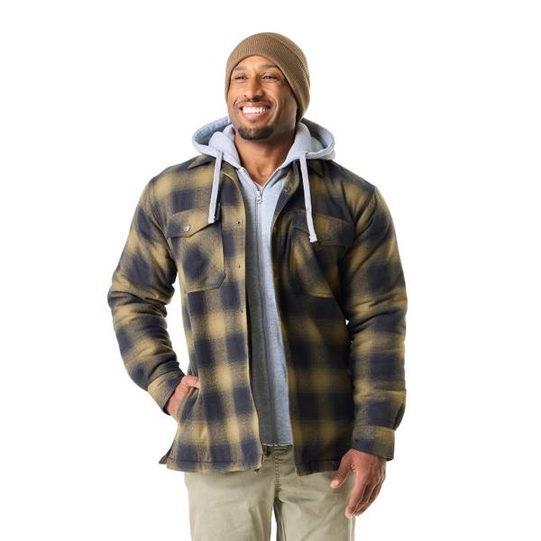 Photo of Men's Quilt Lined Chestwarmer Zip Flannel