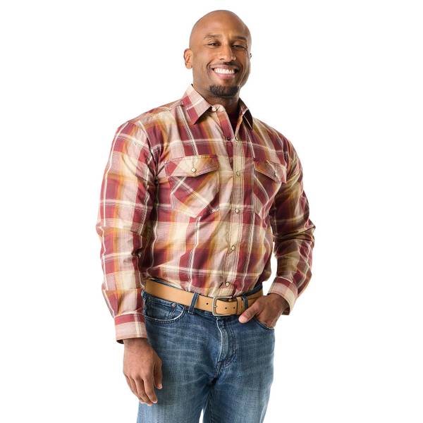 Photo of Men's Long Sleeve Western Flannel