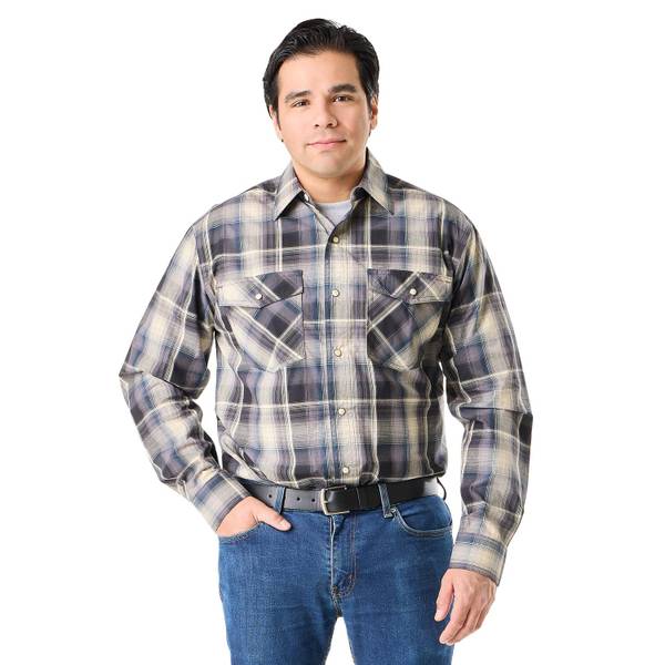 Photo of Men's Long Sleeve Western Flannel