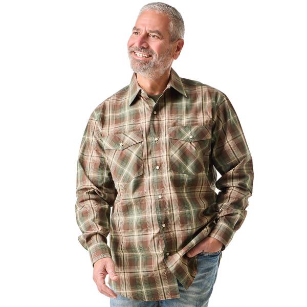 Photo of Men's Long Sleeve Western Flannel