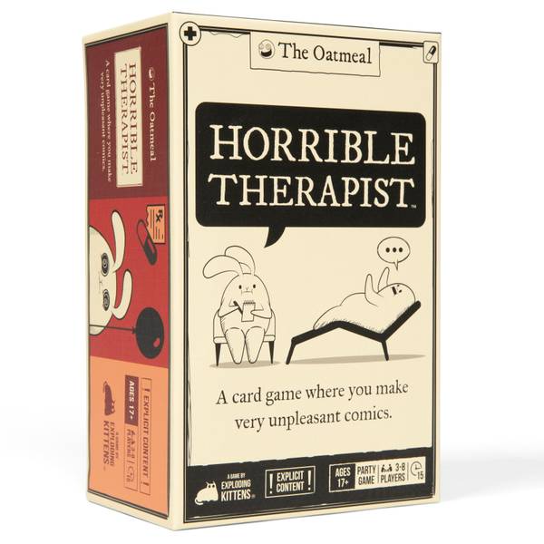 Horrible Therapist Party Game By Exploding Kittens