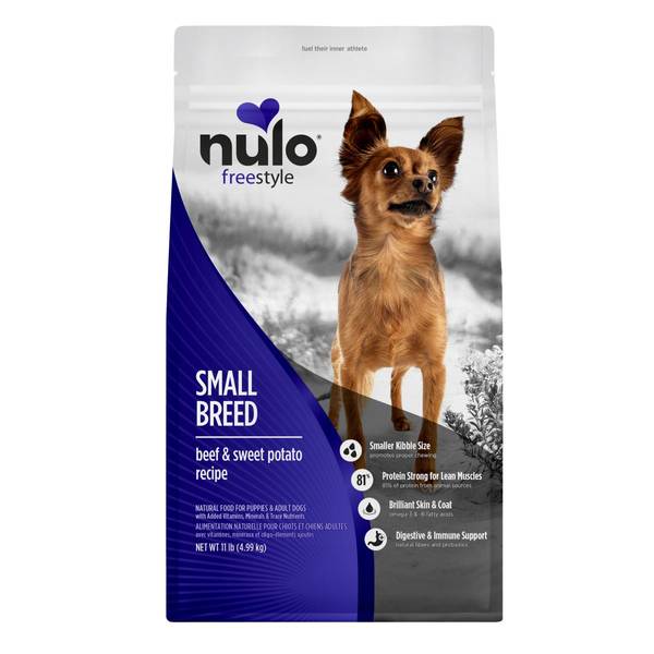 Photo of 11 lb Beef and Sweet Potato Recipe FreeStyle High Protein Small Breed Natural Dry Dog Food