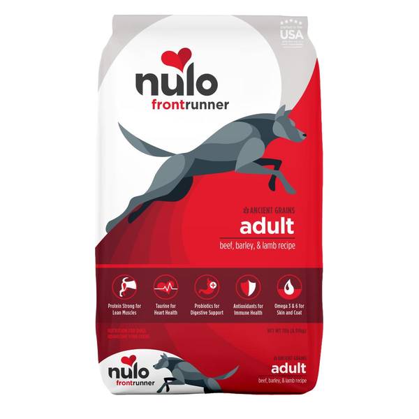 Photo of 11 lb Beef, Barley & Lamb Frontrunner Adult Dog Food Bag