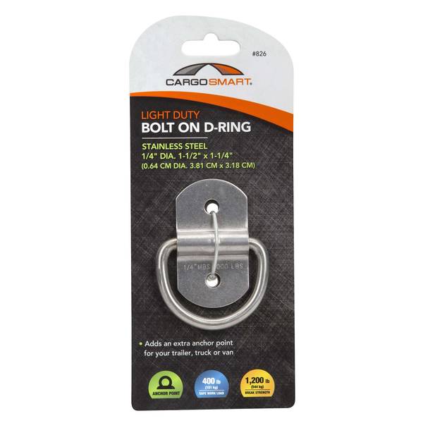 Photo of 1-1/2" x 1-1/8" Bolt On D-Ring