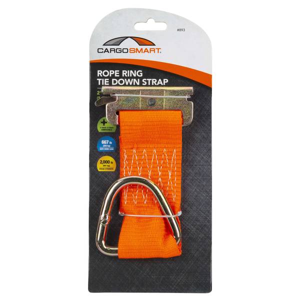 Photo of 2" x 6" Rope Ring X-Track/E-Track Strap