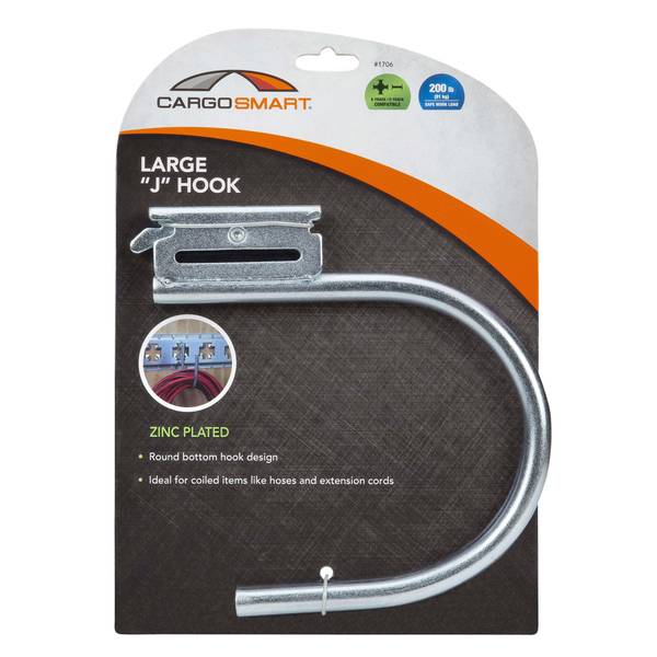 Photo of Large "J" Hook - Zinc Plated