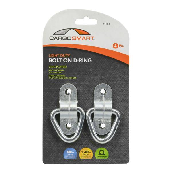 Photo of 1-1/8" x 1" Bolt On D-Ring