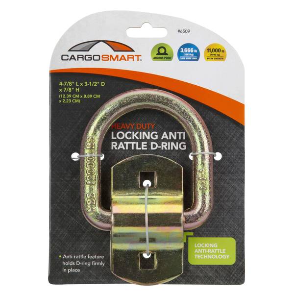Photo of 1/2" Locking Anti-Rattle D-Ring