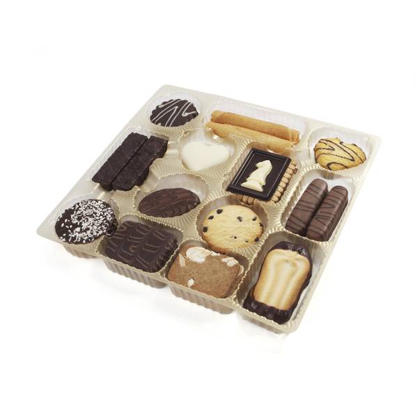 Lambertz 17.64 oz European Chocolate Cookie Tin - 55702 | Blain's