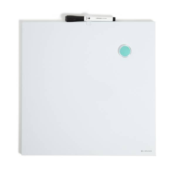 Photo of 14" x 14" Square Magnetic Dry Erase Board