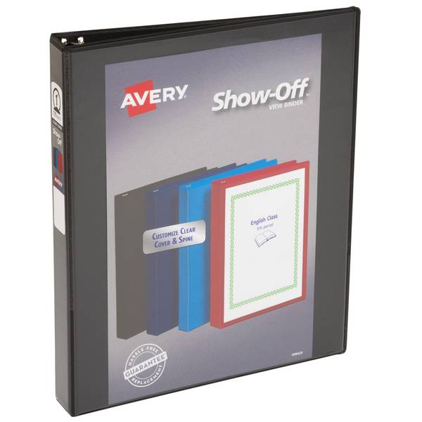 Photo of 1" Show-Off Economy View Binder