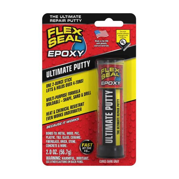 Photo of 2 oz Dark Gray Epoxy Ultimate Putty Stick