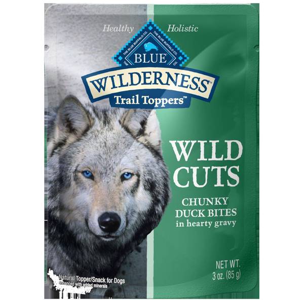 Photo of Wilderness Wild Cuts Natural High-Protein Dog Wet Food, Duck Bites Hearty Gravy, 3 oz