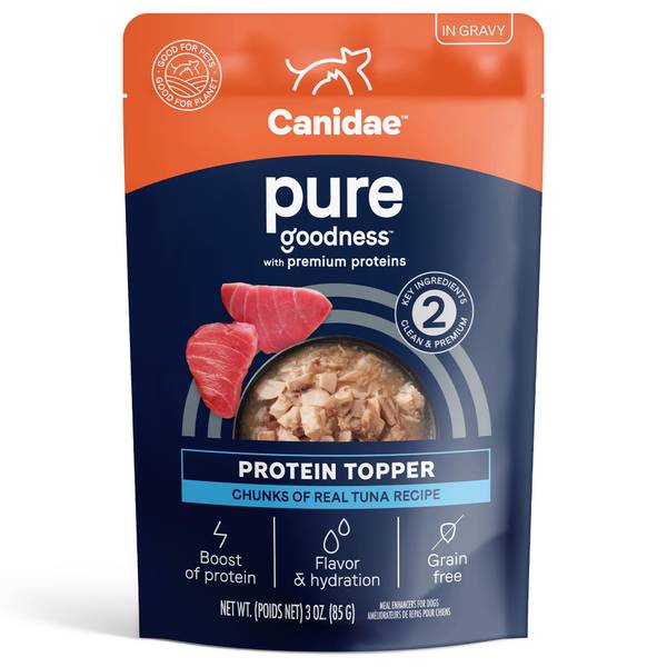 Photo of Pure Protein Topper, Chunks of Real Tuna in Gravy, 3 oz