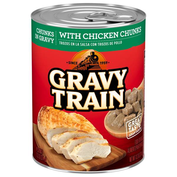 Photo of 13.2 oz Chunks in Gravy With Chicken Chunks Wet Dog Food