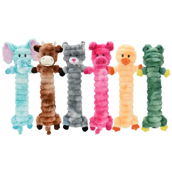 Multipet International Crimpy Pals Dog Toy Assortment - 22425