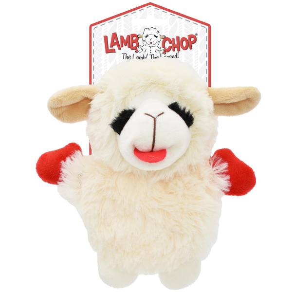 Photo of 6" Mini Lamb Chop Crinkle Dog Toy