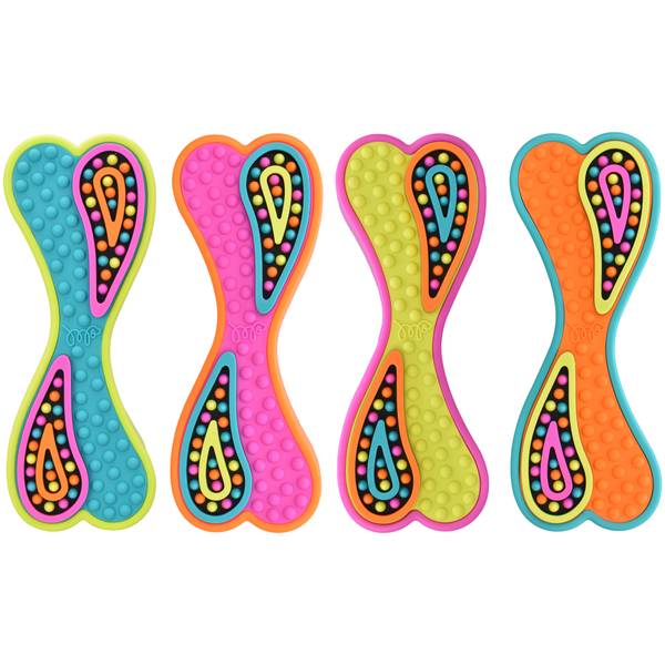 Photo of Grooverz Bone TPR Dog Toy Assortment