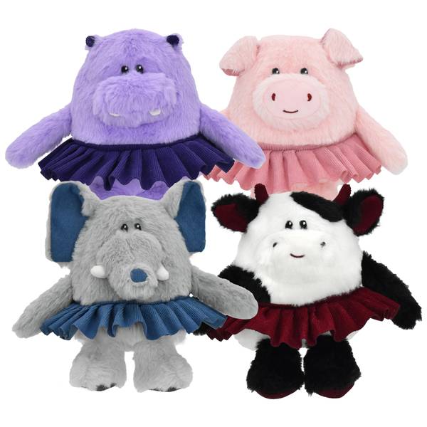 Photo of Tutu Animals Plush Dog Toy Assortment