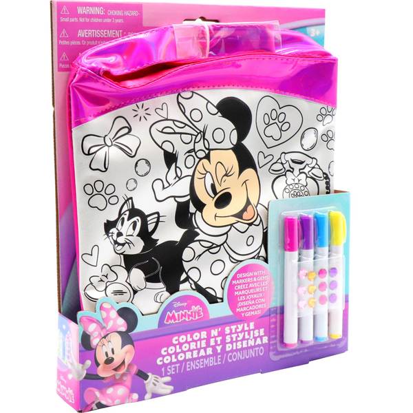 Tara Toys Disney Junior Minnie Mouse Color N' Style Purse