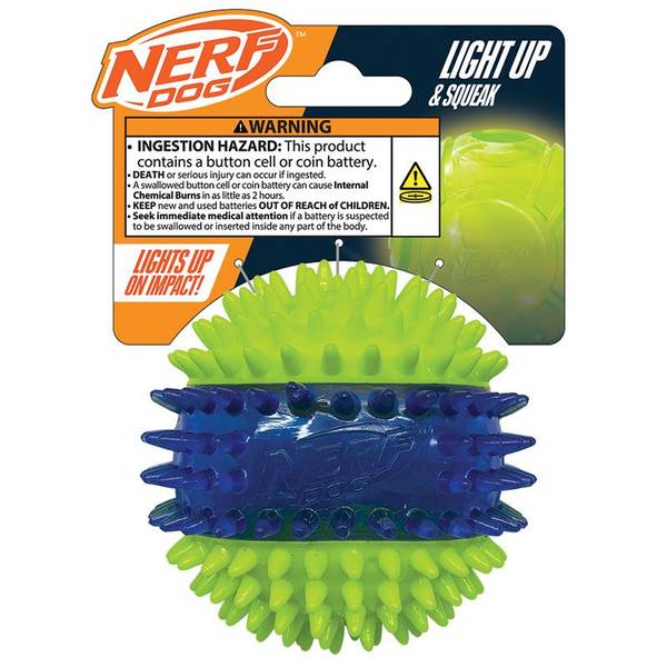 Photo of 2.7" Spike LED Ball Dog Toy
