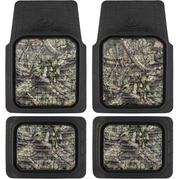 Photo of 4-Piece Heavy Duty Deep Dish Rubber Floor Mats