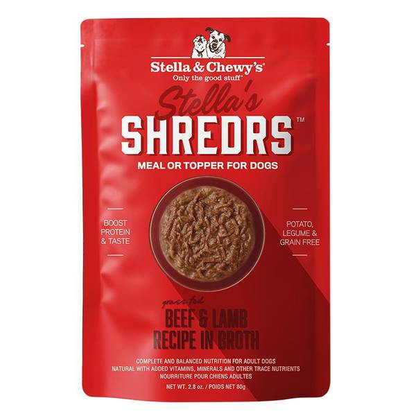 Photo of 2.8 oz Shredr's Beef/Lamb Adut Wet Dog Food