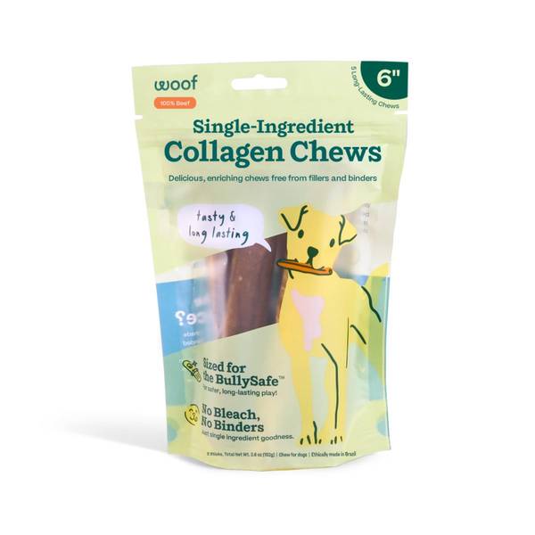 Photo of 5-Pack 6" BullySafe Collagen Chews