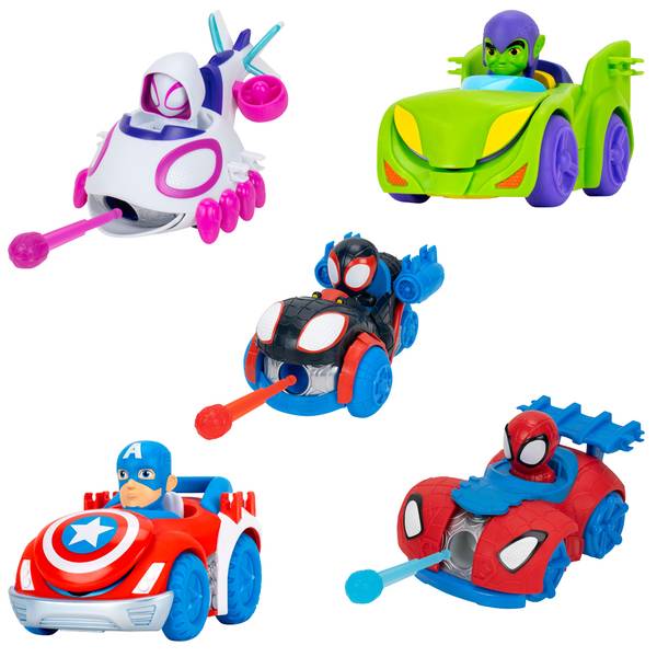 Spidey & His Amazing Friends Little Vehicle Web Dart Zoomers