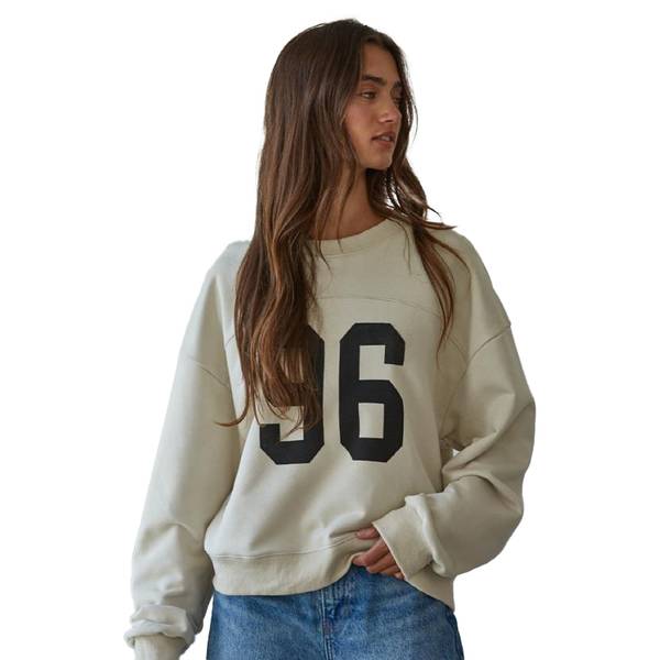 By Together Women's On The Ninety-Six Pullover L8569Cream-S