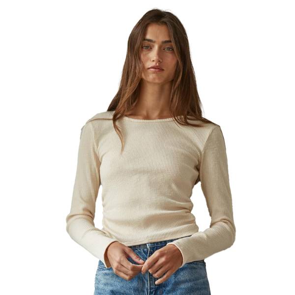 Photo of Women's Out And About Ribbed Long Sleeve Crewneck
