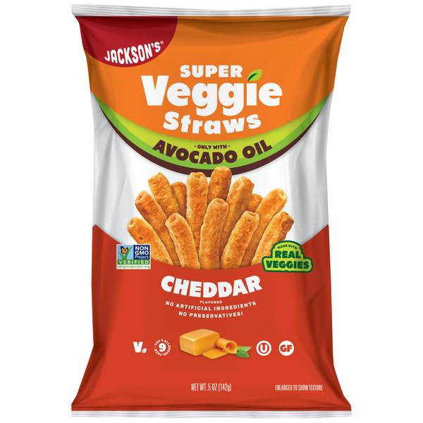Photo of 5 oz Avocado Oil Cheddar Veggie Straws