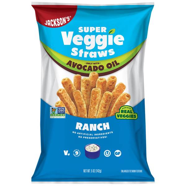 Photo of 5 oz Avocado Oil Ranch Veggie Straws