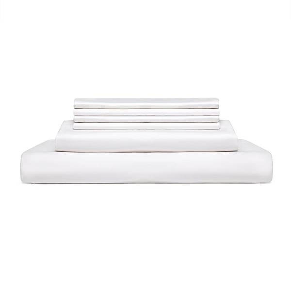 Photo of 6-Piece 90GSM White Full Sheet Set