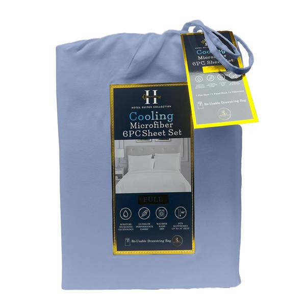 Photo of 6-Piece 90GSM Full Sheet Set