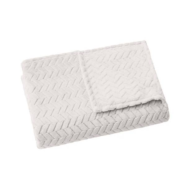 Hotel Suites Collection Carved Flannel Throw - 480785 | Blain's