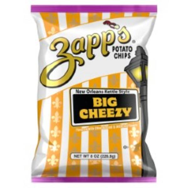 Photo of 8 oz Zapp's Big Cheezy Kettle Chips
